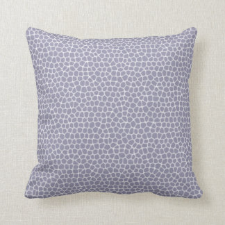 light violet giraffe skin throw pillow