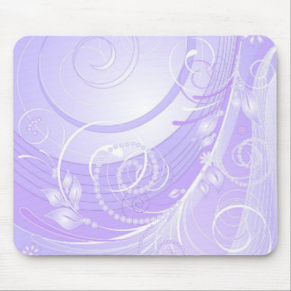 light violet winter mouse pad