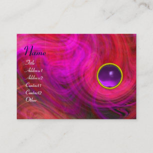 LIGHT VORTEX AMETHYST pink yellow  purple red Business Card