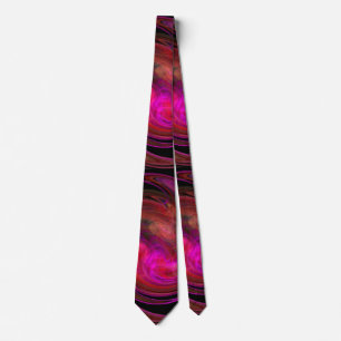 LIGHT VORTEX ,black red brown purple Tie