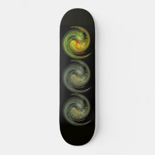 LIGHT VORTEX ,black yellow grey orange Skateboard