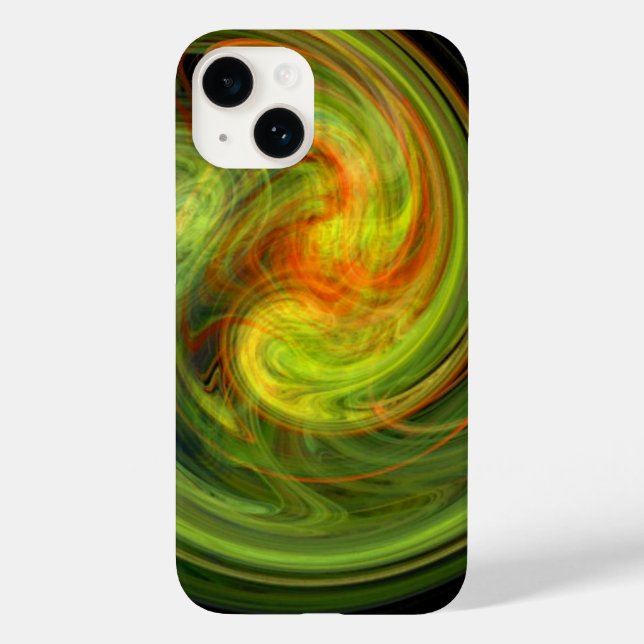 LIGHT VORTEX ,vibrant yellow Case-Mate iPhone Case (Back)