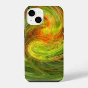 LIGHT VORTEX ,vibrant yellow iPhone 14 Case