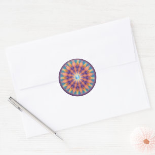 Light Wheel Classic Round Sticker