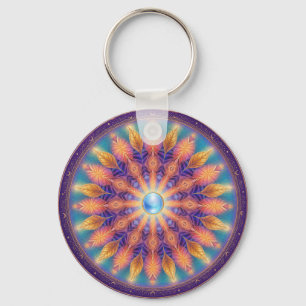 Light Wheel Wall Keychain