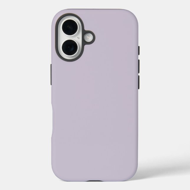 Light Wisteria Solid Colour Case-Mate iPhone Case (Back)
