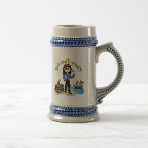 Light Woman Pirate Beer Stein