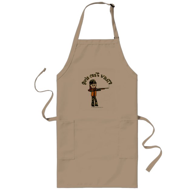 Light Womans Hunting Long Apron (Front)