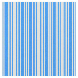 Light Yellow and Blue Coloured Pattern Fabric