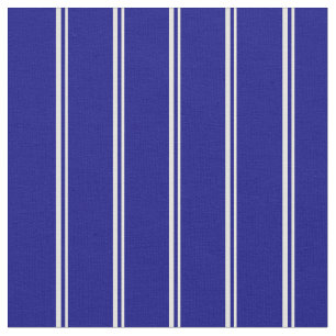 Light Yellow and Blue Pattern of Stripes Fabric