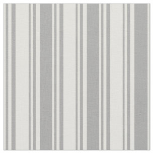 Light Yellow and Dark Grey Coloured Stripes Fabric