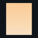 Light Yellow and Orange Gradient  Flyer<br><div class="desc">Light yellow and orange ombre colours.</div>