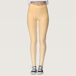 Light Yellow and Orange Gradient  Leggings