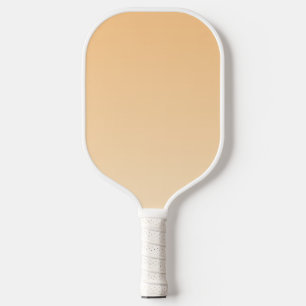 Light Yellow and Orange Gradient Pickleball Paddle