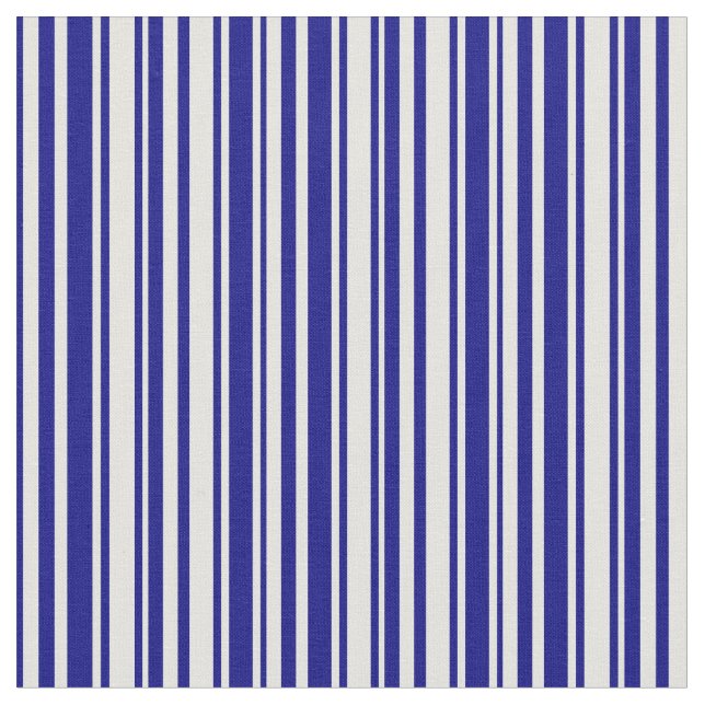 Light Yellow & Blue Coloured Pattern Fabric (Close Up)