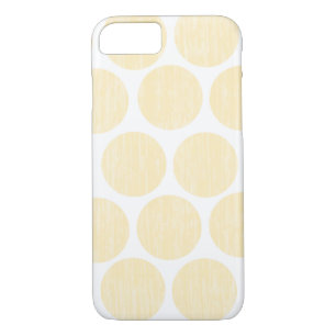 Light Yellow Distressed Polka Dot iPhone 7 iPhone 8/7 Case