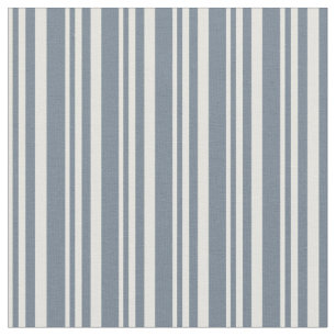 Light Yellow & Slate Grey Striped Pattern Fabric