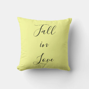 Light Yellow  Throw Pillow