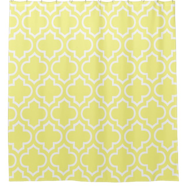 Light Yellow White Moroccan #6 Pattern (Front)