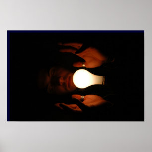 lightbulb poster