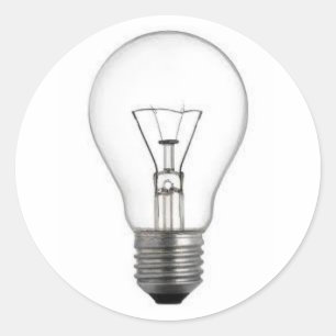 Lightbulb stickers