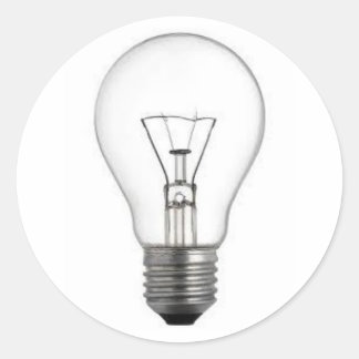 Lightbulb stickers