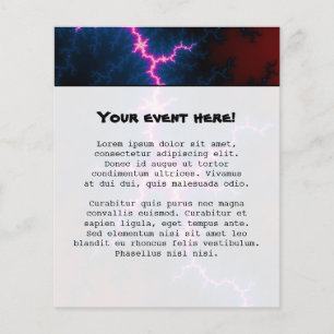 Lightcleave - Fractal Art Flyer