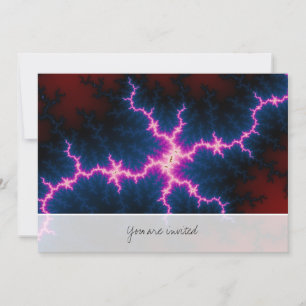 Lightcleave - Fractal Art Invitation