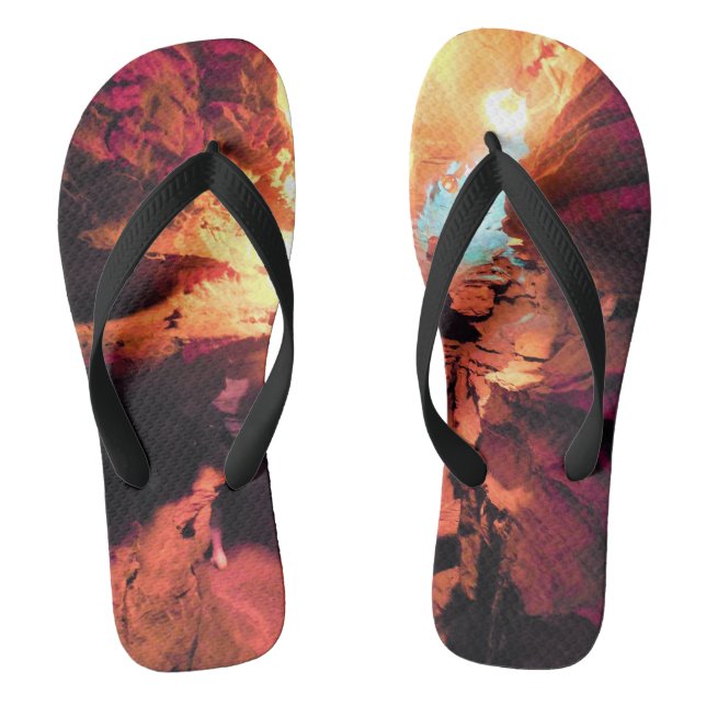 lighted cave flip flops (Footbed)