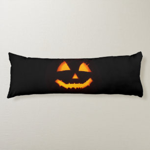 Lighted Jack O Lantern  Body Pillow