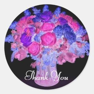 Lighted Roses Sticker