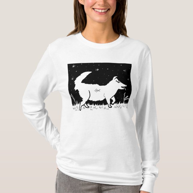Lightening Bug Hitches a Ride T-Shirt (Front)