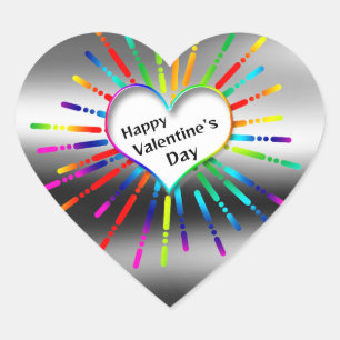 Lightening Heart Heart Sticker