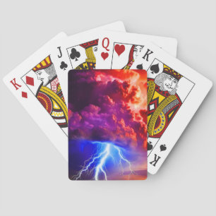 Lightening Playing Cards
