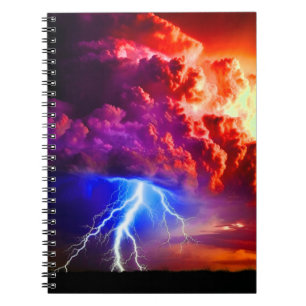 Lightening Storm Notebook