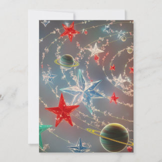 Lightening Universe Style Fashions Thank You Card