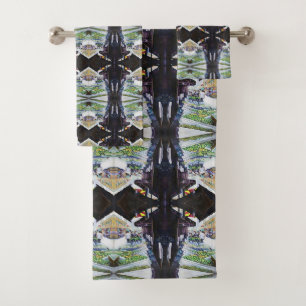 Lighter Side of Lavender Street, Singapore Bath Towel Set