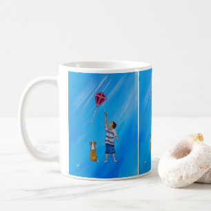 Lighter than Air Painting by Alfred Fox  Coffee Mug