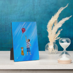 Lighter than Air Painting by Alfred Fox Plaque