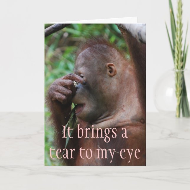 Lighthearted Female Humour About Aging Card (Front)