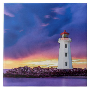 Lighthouse 2.0 R - Large Ceramic Tile