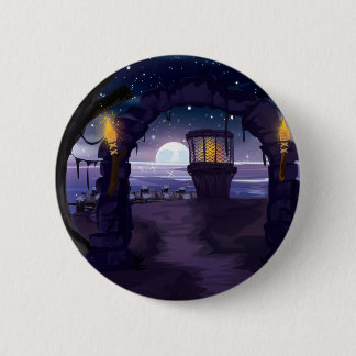Lighthouse 2 Inch Round Button