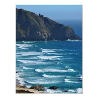 Lighthouse and the Sea Photo Print