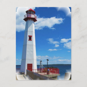 Lighthouse Art Postcard