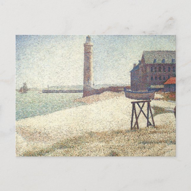 Lighthouse at Honfleur Postcard (Front)