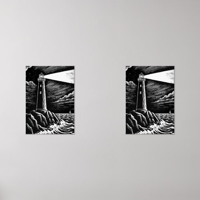 lighthouse at night (Front)