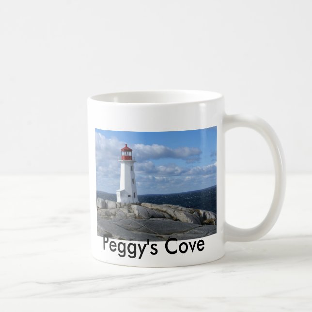 Lighthouse at Peggy's Cove Coffee Mug (Right)