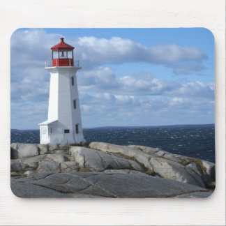 Lighthouse at Peggy's Cove Mouse Pad