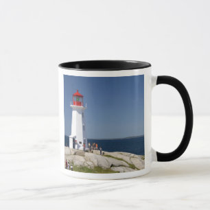 Lighthouse at Peggy's Cove, Nova Scotia, Canada. Mug