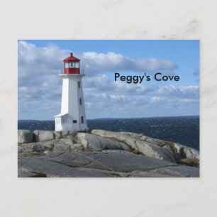 Lighthouse at Peggy's Cove Postcard